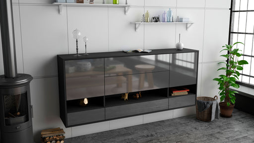 Sideboard Lafayette, Grau, hängend (180x79x35cm)