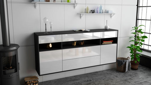 Sideboard Inglewood, Weiß, hängend (180x79x35cm)