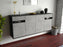 Sideboard Thornton, Beton, hängend (180x79x35cm)