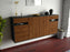 Sideboard Thornton, Walnuss, hängend (180x79x35cm)