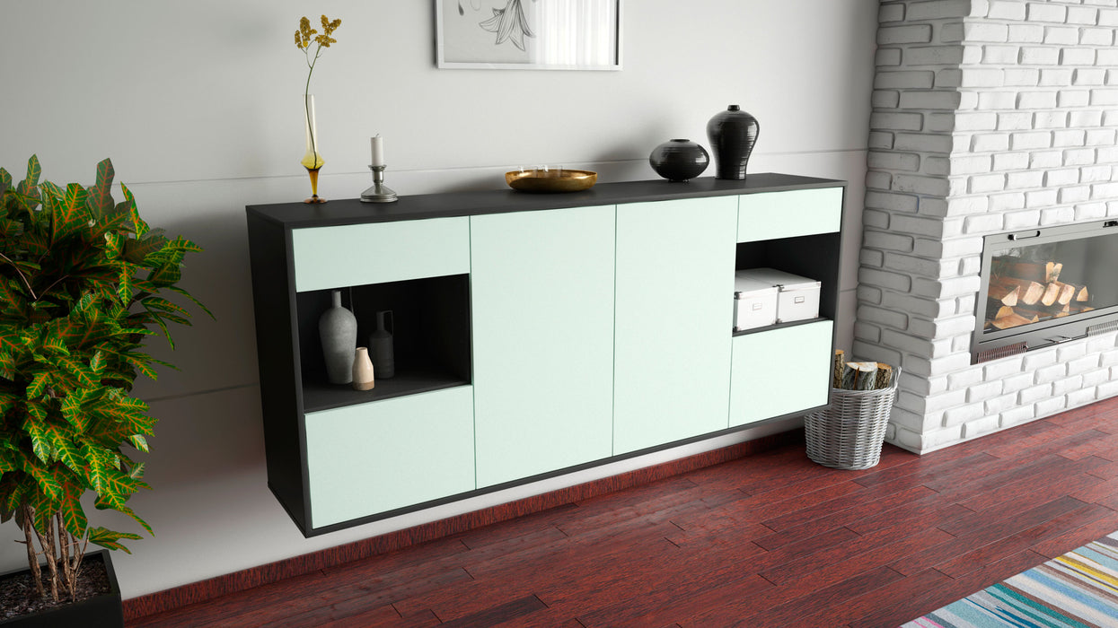 Sideboard Charleston, Mint, hängend (180x79x35cm)