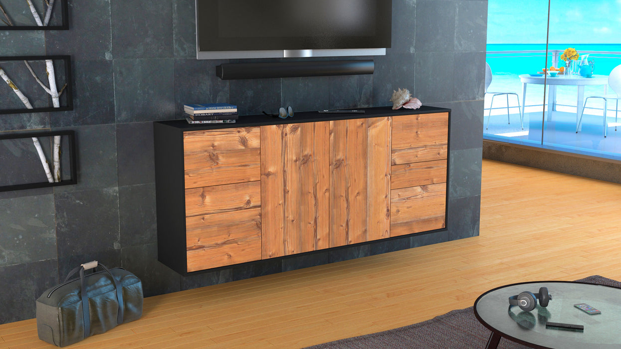 Sideboard Beaumont, Pinie, hängend (180x79x35cm)