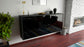 Sideboard Beaumont, Schwarz, hängend (180x79x35cm)