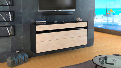 Sideboard Manchester, Zeder, hängend (180x79x35cm)