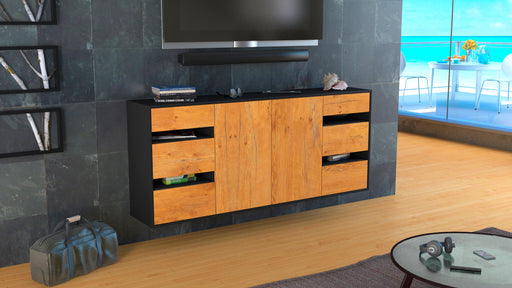 Sideboard Roseville, Eiche, hängend (180x79x35cm)