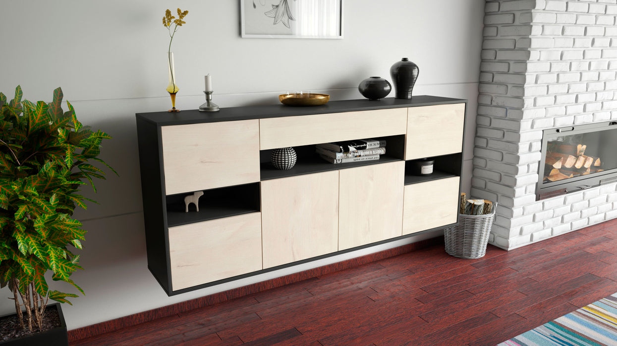 Sideboard Downey, Zeder, hängend (180x79x35cm)