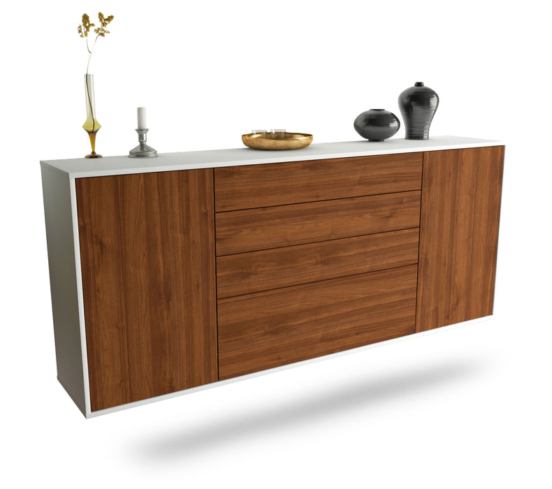 Sideboard Alexandria, Walnuss, hängend (180x79x35cm)