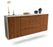 Sideboard Bridgeport, Walnuss, hängend (180x79x35cm)