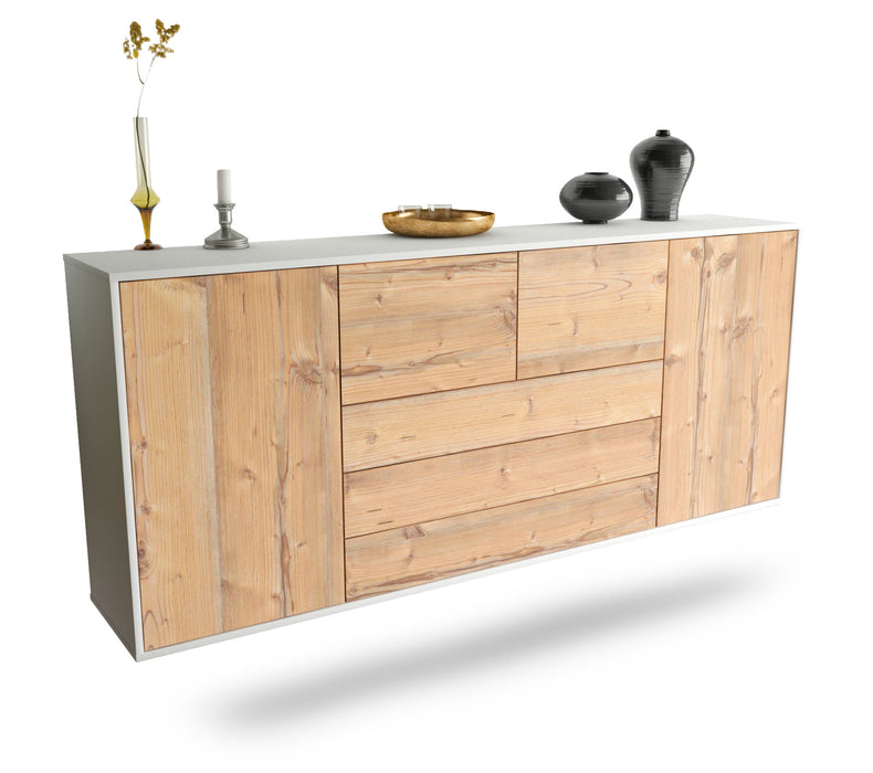 Sideboard Metairie, Pinie, hängend (180x79x35cm)