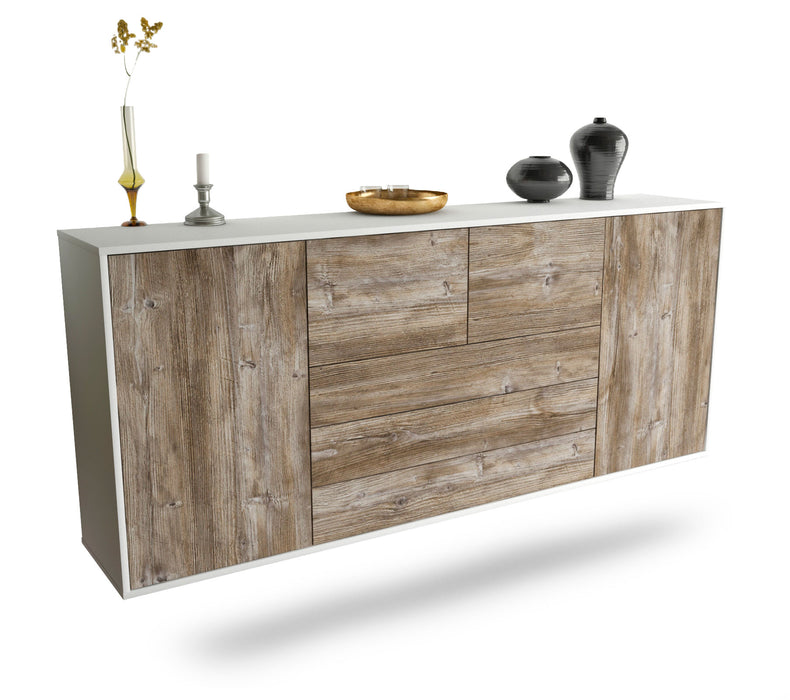 Sideboard Metairie, Treibholz, hängend (180x79x35cm)