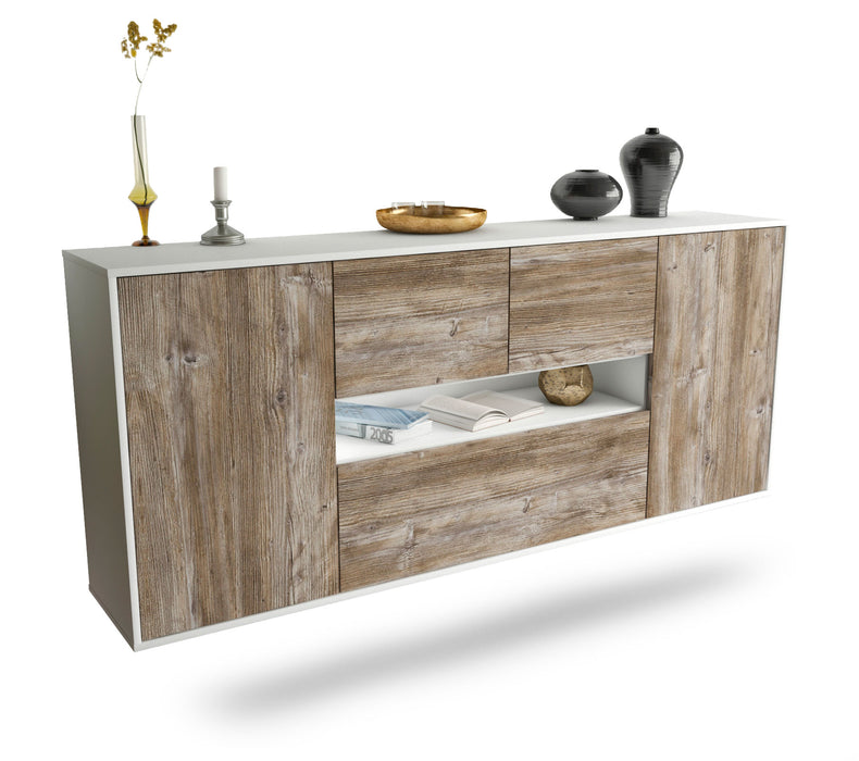 Sideboard Warren, Treibholz, hängend (180x79x35cm)