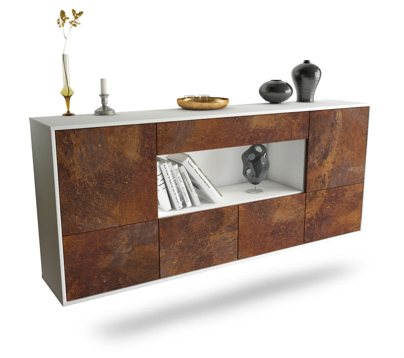 Sideboard Fullerton, Rost, hängend (180x79x35cm)