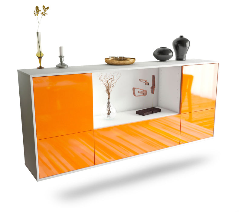 Sideboard Sunnyvale, Orange, hängend (180x79x35cm)