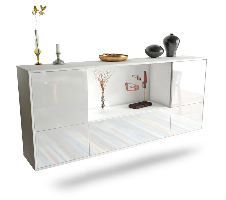 Sideboard Sunnyvale, Weiß, hängend (180x79x35cm)