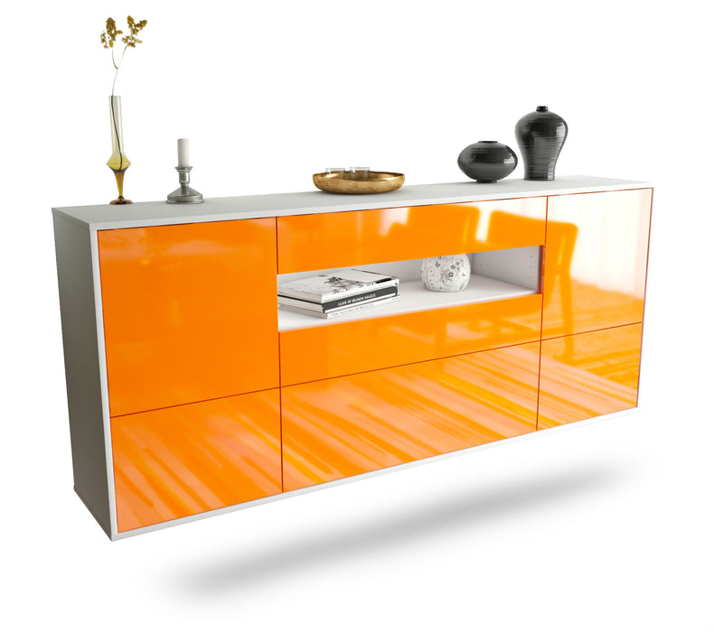 Sideboard Savannah, Orange, hängend (180x79x35cm)