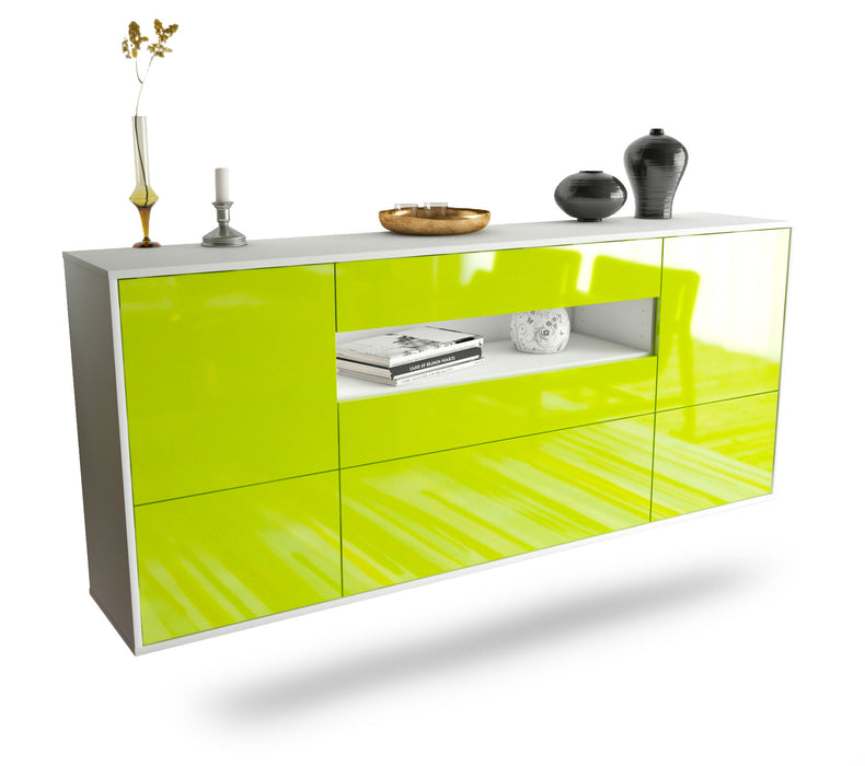 Sideboard Savannah, Grün, hängend (180x79x35cm)