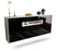 Sideboard McAllen, Schwarz, hängend (180x79x35cm)