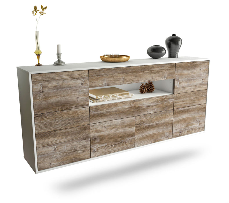 Sideboard Coral Springs, Treibholz, hängend (180x79x35cm)