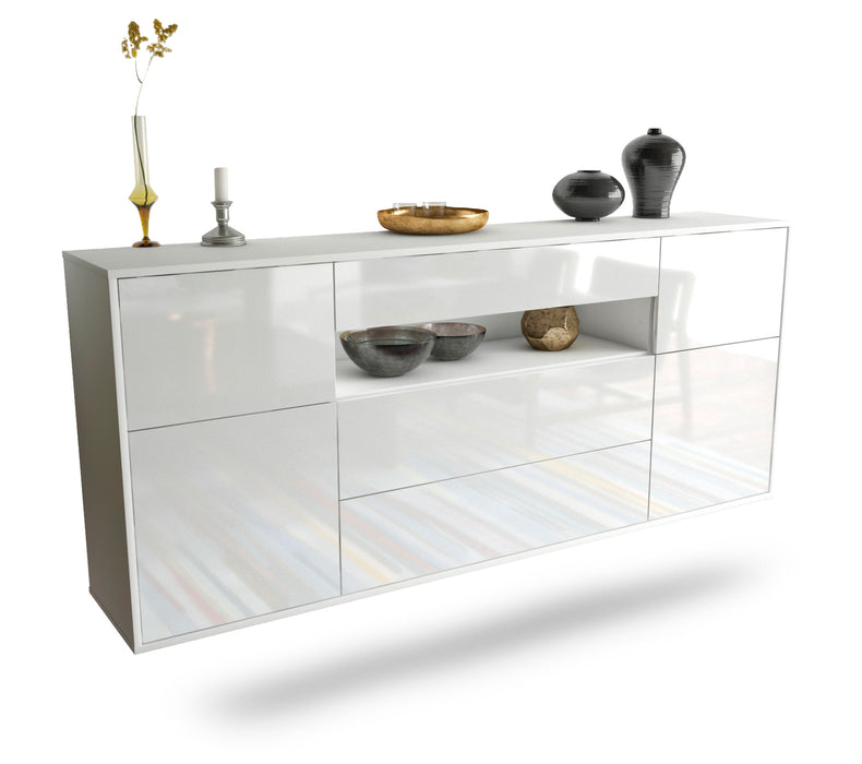 Sideboard Elizabeth, Weiß, hängend (180x79x35cm)