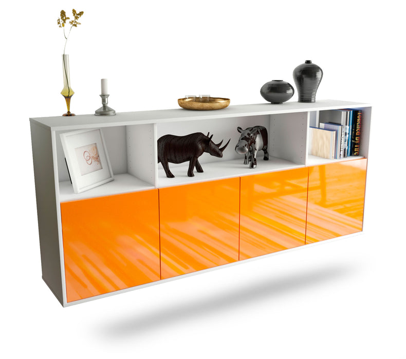 Sideboard Columbia, Orange, hängend (180x79x35cm)