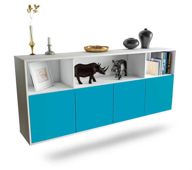 Sideboard Columbia, Türkis, hängend (180x79x35cm)