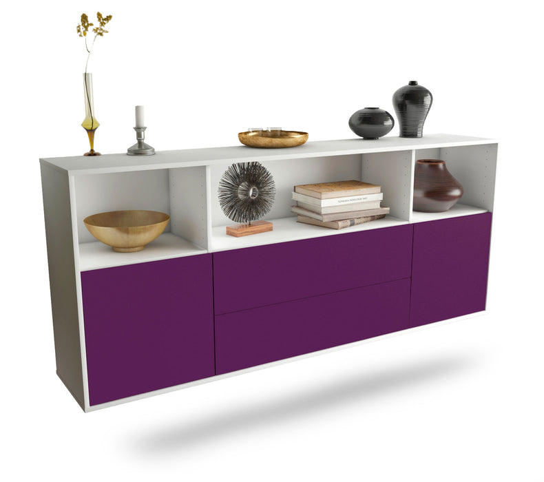 Sideboard Hartford, Lila, hängend (180x79x35cm)