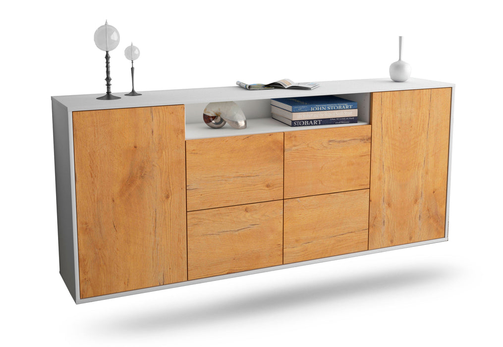 Sideboard Carrollton, Eiche, hängend (180x79x35cm)