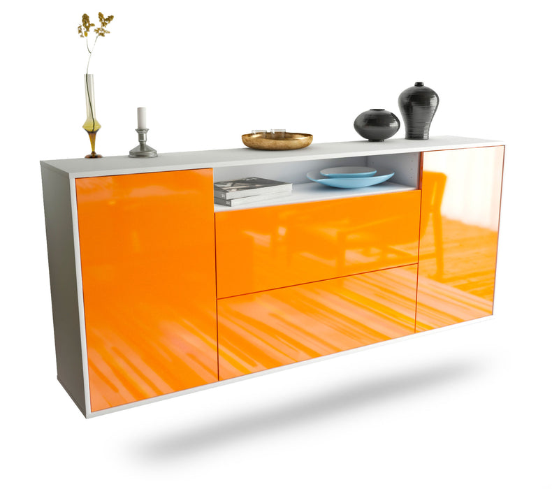 Sideboard Thousand Oaks, Orange, hängend (180x79x35cm)