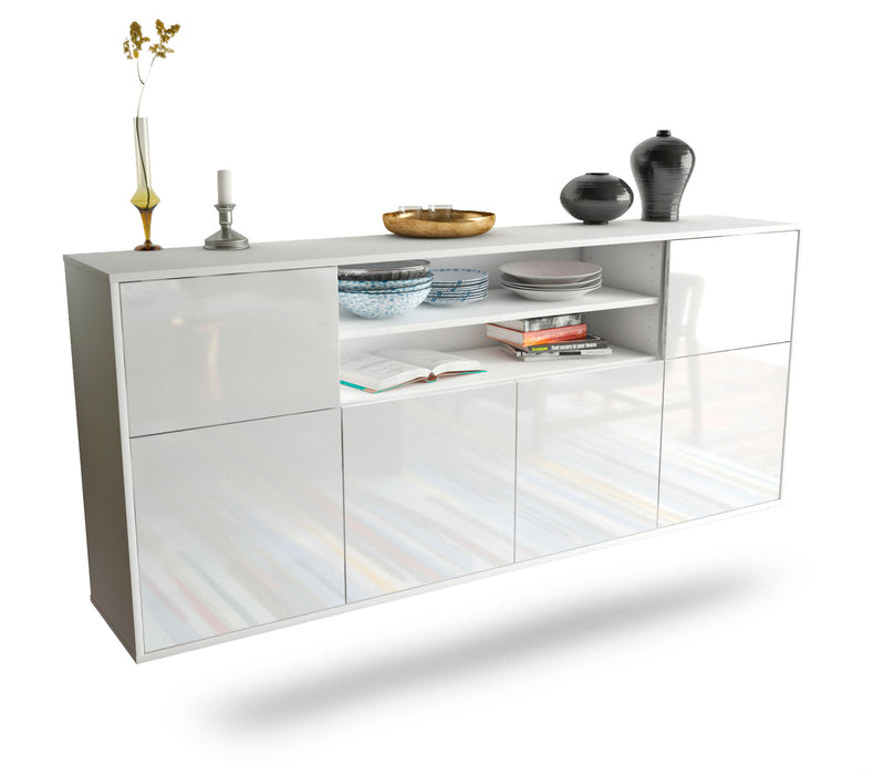 Sideboard Topeka, Weiß, hängend (180x79x35cm)