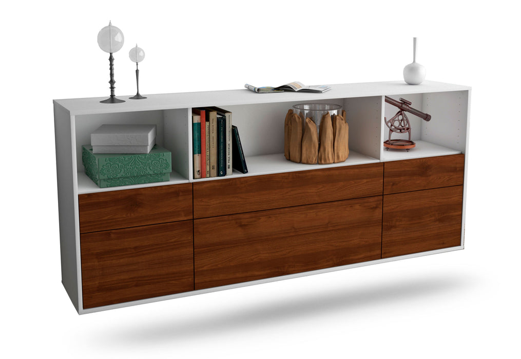 Sideboard Cary, Walnuss, hängend (180x79x35cm)