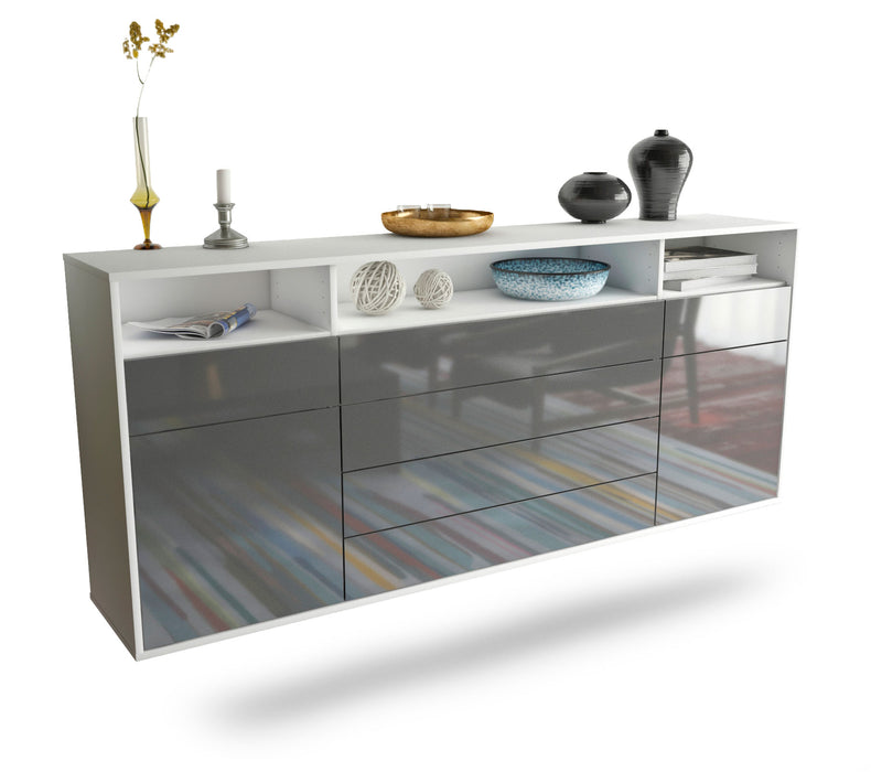 Sideboard Bellevue, Grau, hängend (180x79x35cm)