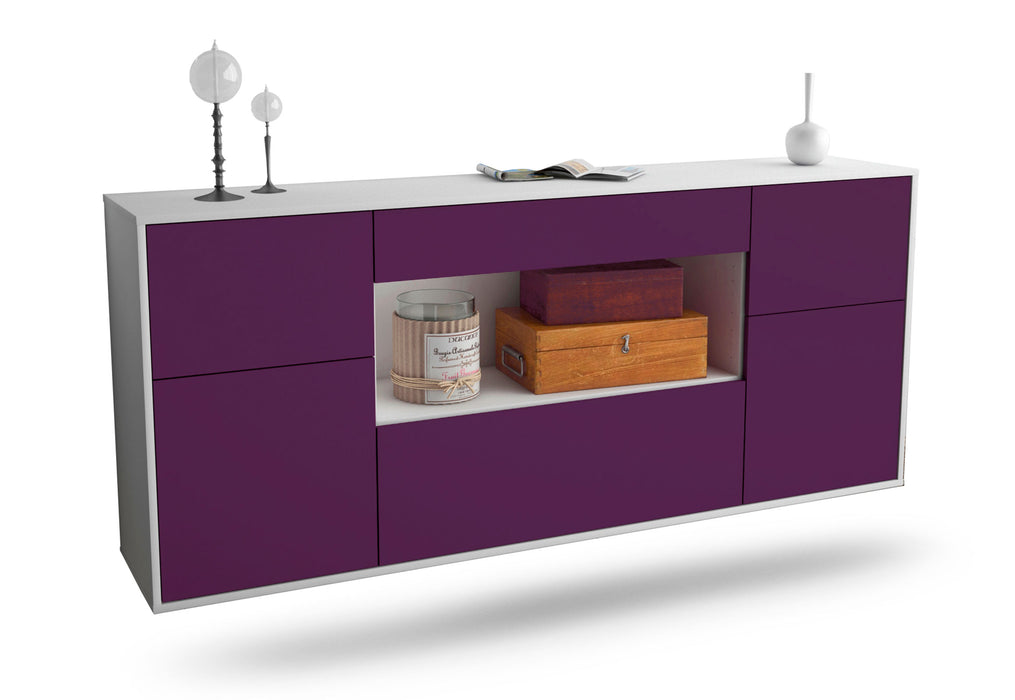 Sideboard Visalia, Lila, hängend (180x79x35cm)