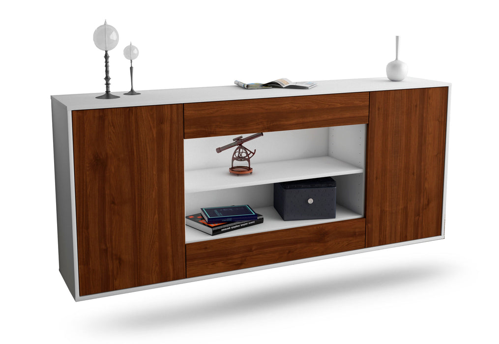 Sideboard Olathe, Walnuss, hängend (180x79x35cm)