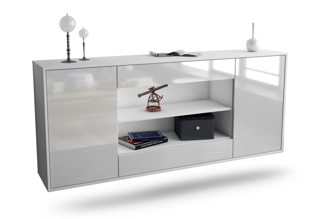 Sideboard Olathe, Weiß, hängend (180x79x35cm)