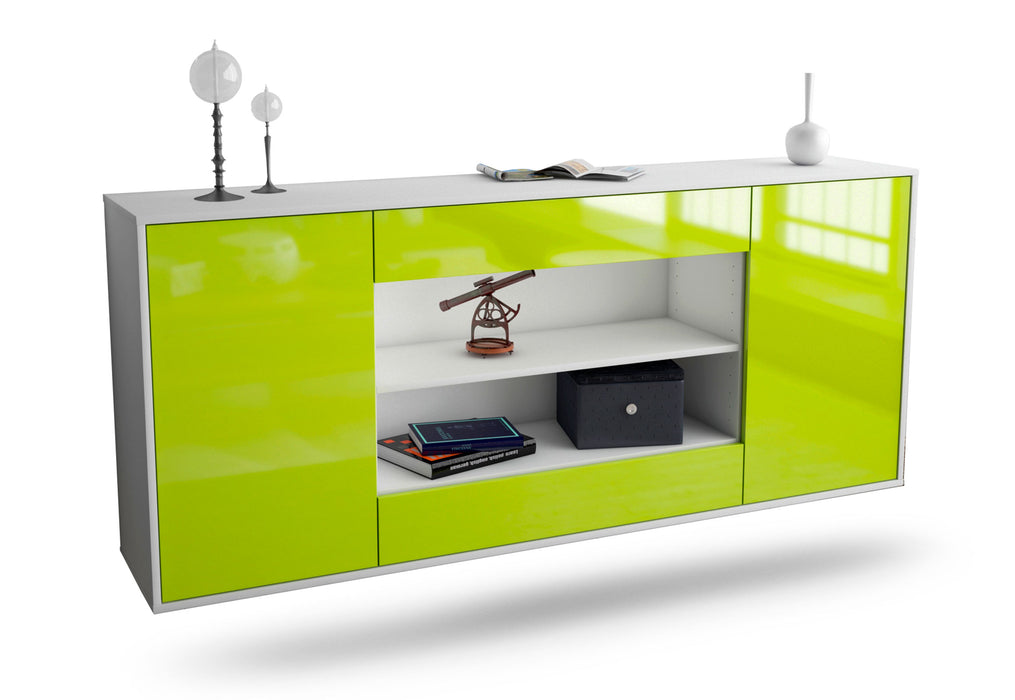 Sideboard Olathe, Grün, hängend (180x79x35cm)