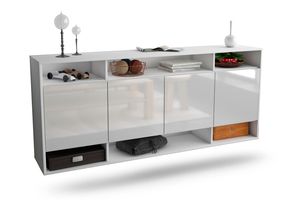 Sideboard Provo, Weiß, hängend (180x79x35cm)