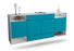 Sideboard Evansville, Türkis, hängend (180x79x35cm)