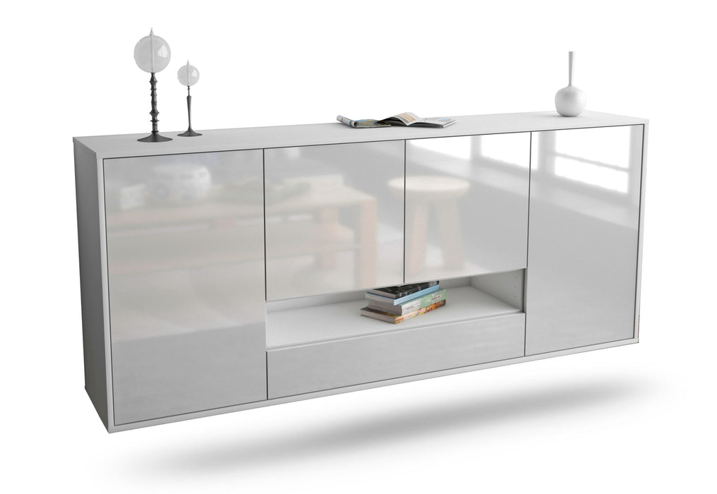 Sideboard Abilene, Weiß, hängend (180x79x35cm)