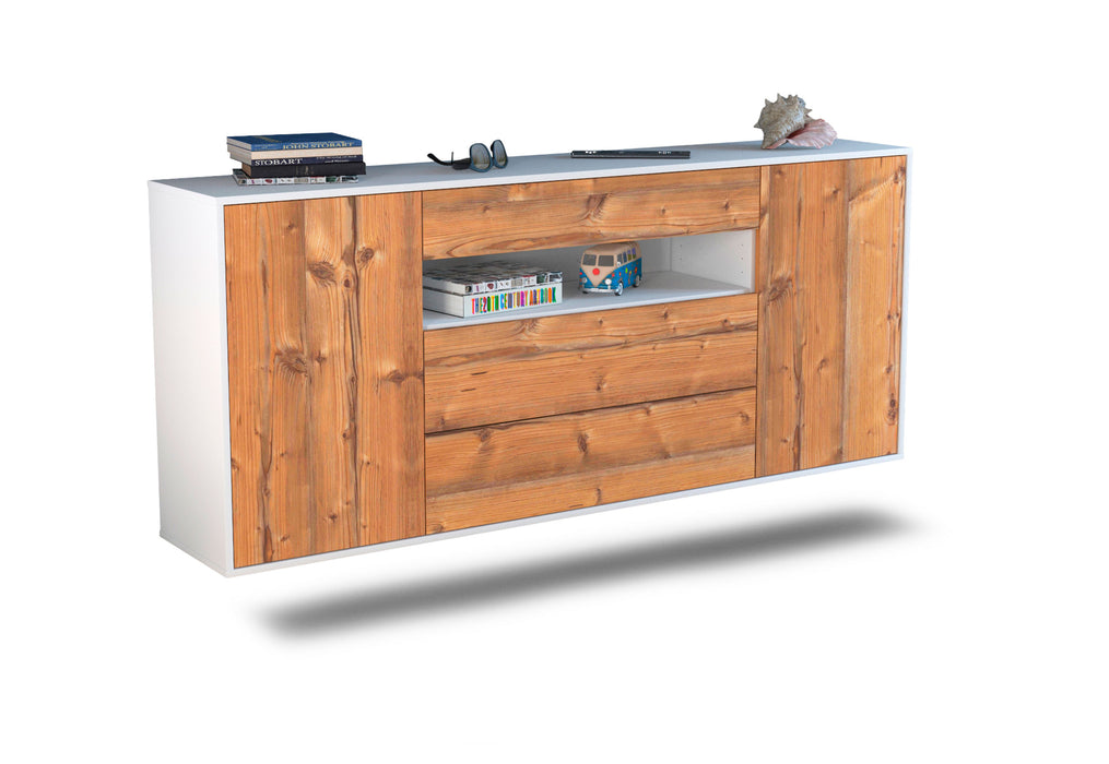 Sideboard Vallejo, Pinie, hängend (180x79x35cm)