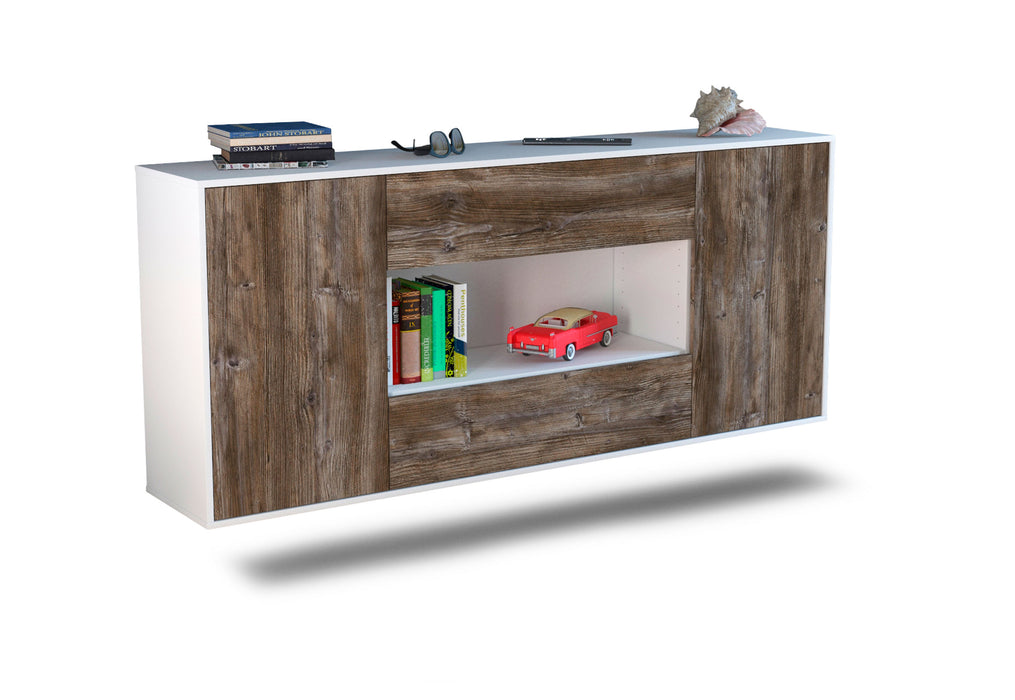 Sideboard Denton, Treibholz, hängend (180x79x35cm)