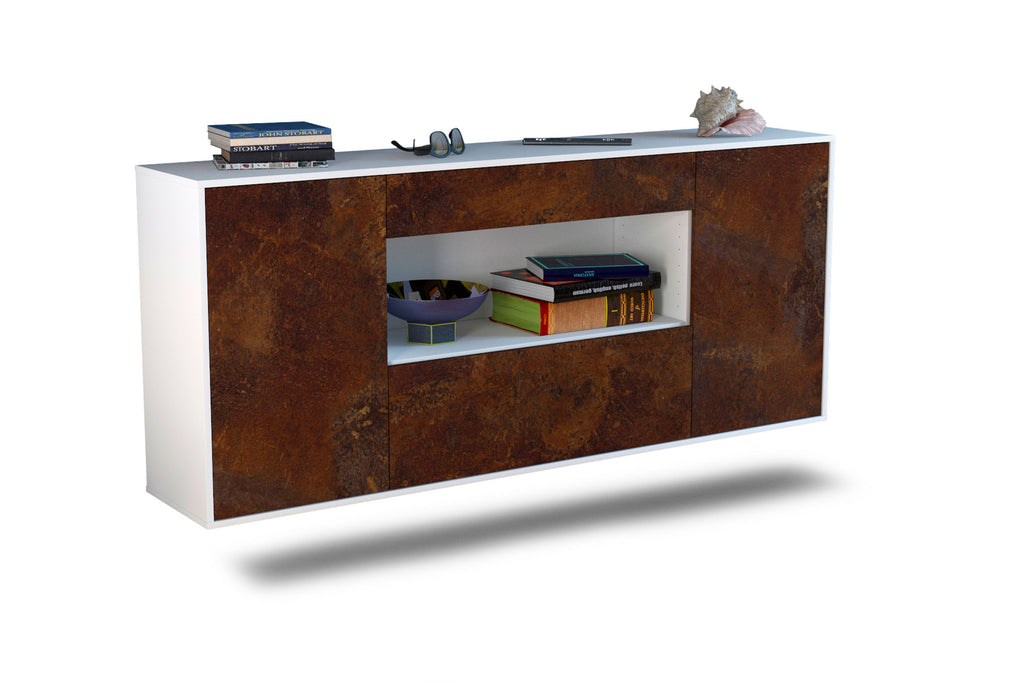 Sideboard Ann Arbor, Rost, hängend (180x79x35cm)