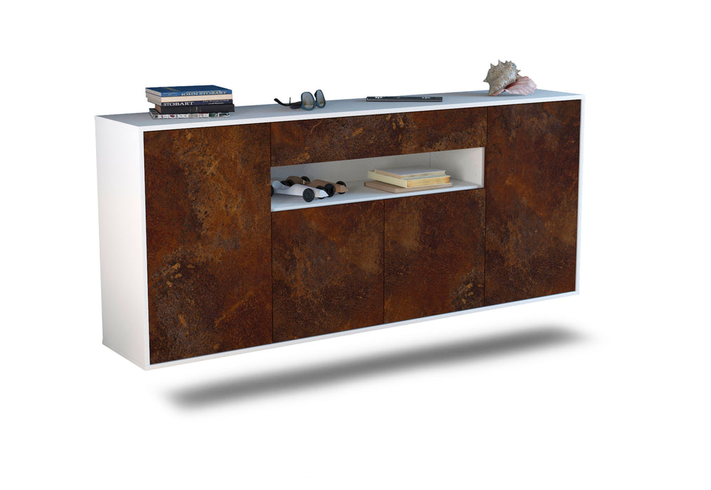 Sideboard Lansing, Rost, hängend (180x79x35cm)