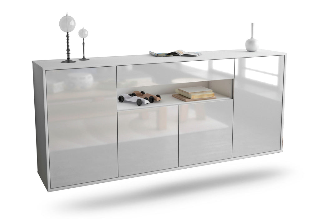 Sideboard Lansing, Weiß, hängend (180x79x35cm)