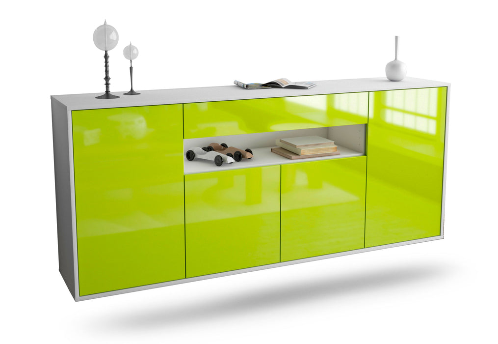 Sideboard Lansing, Grün, hängend (180x79x35cm)