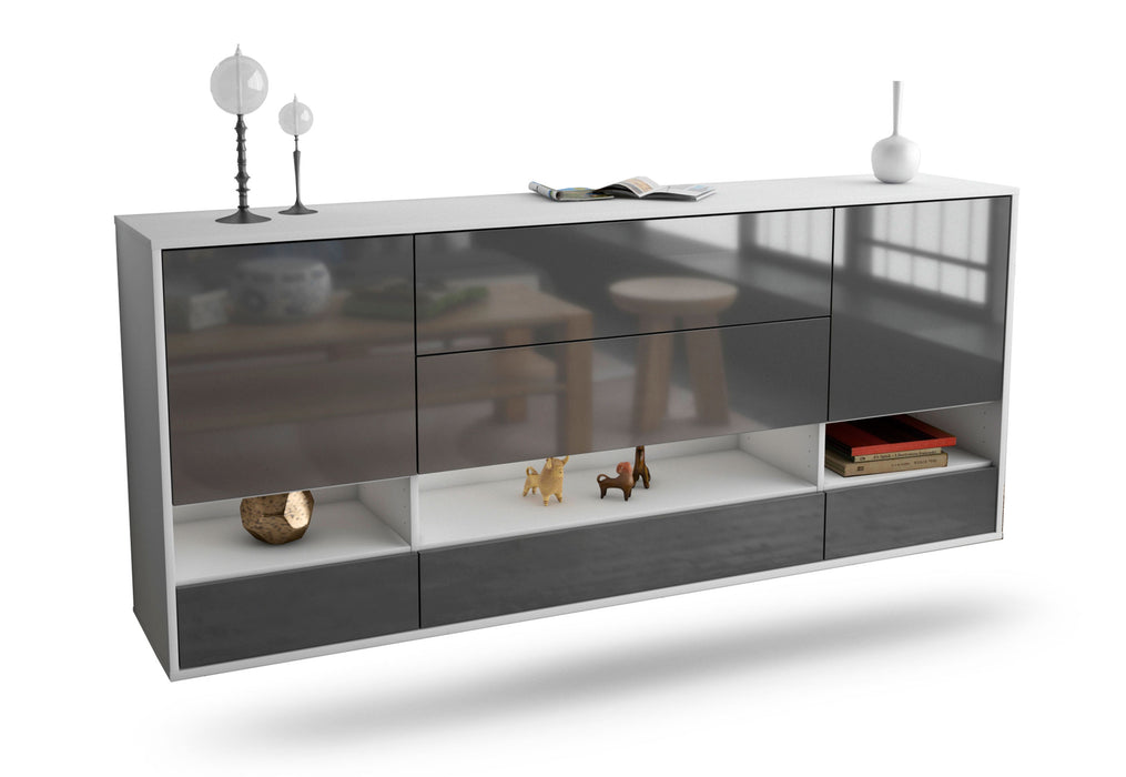 Sideboard Lafayette, Grau, hängend (180x79x35cm)