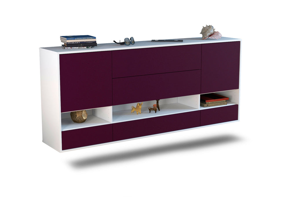 Sideboard Lafayette, Lila, hängend (180x79x35cm)