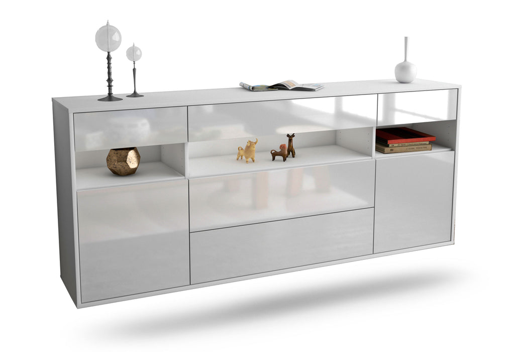 Sideboard Inglewood, Weiß, hängend (180x79x35cm)