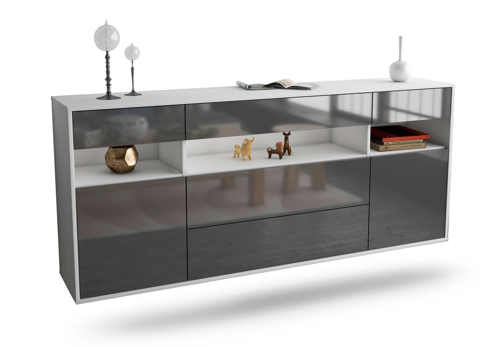 Sideboard Inglewood, Grau, hängend (180x79x35cm)