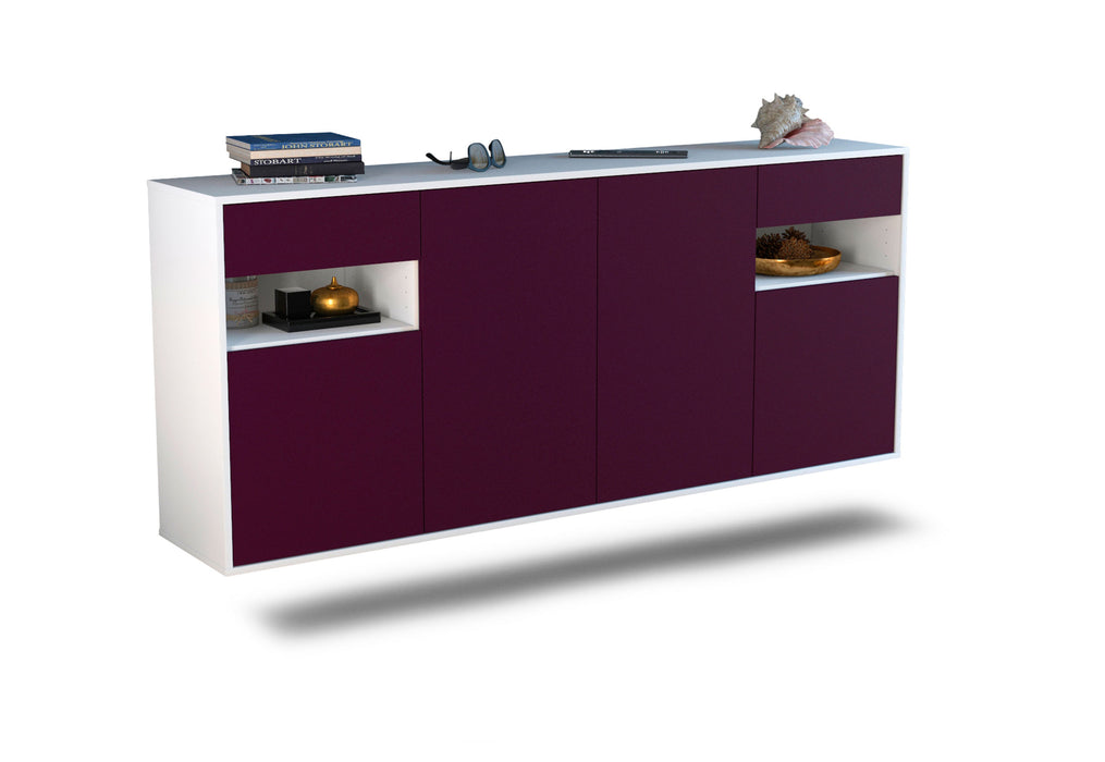 Sideboard Killeen, Lila, hängend (180x79x35cm)