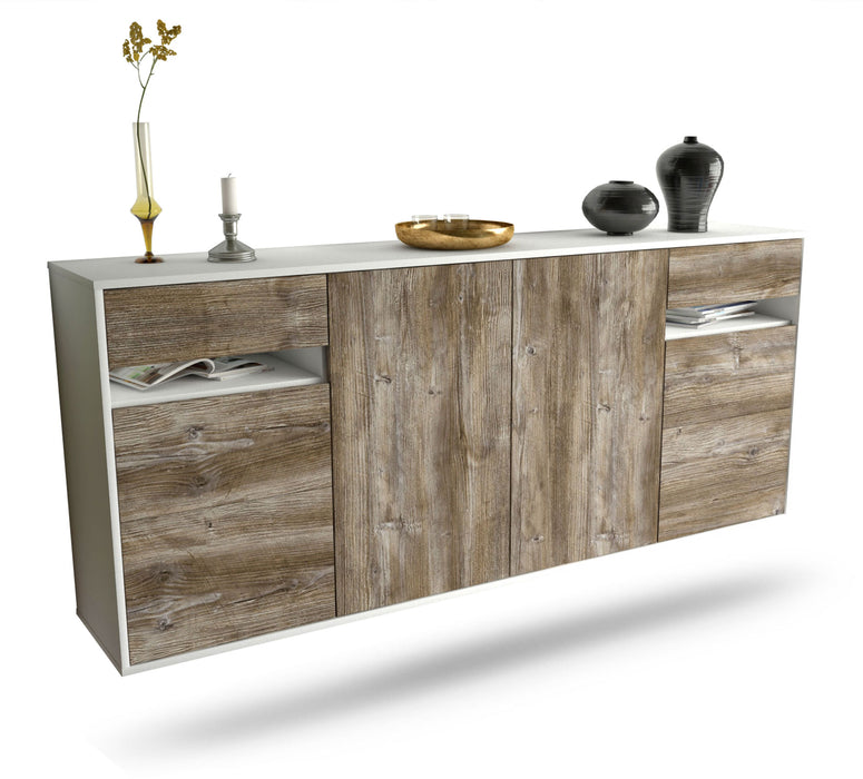 Sideboard Thornton, Treibholz, hängend (180x79x35cm)